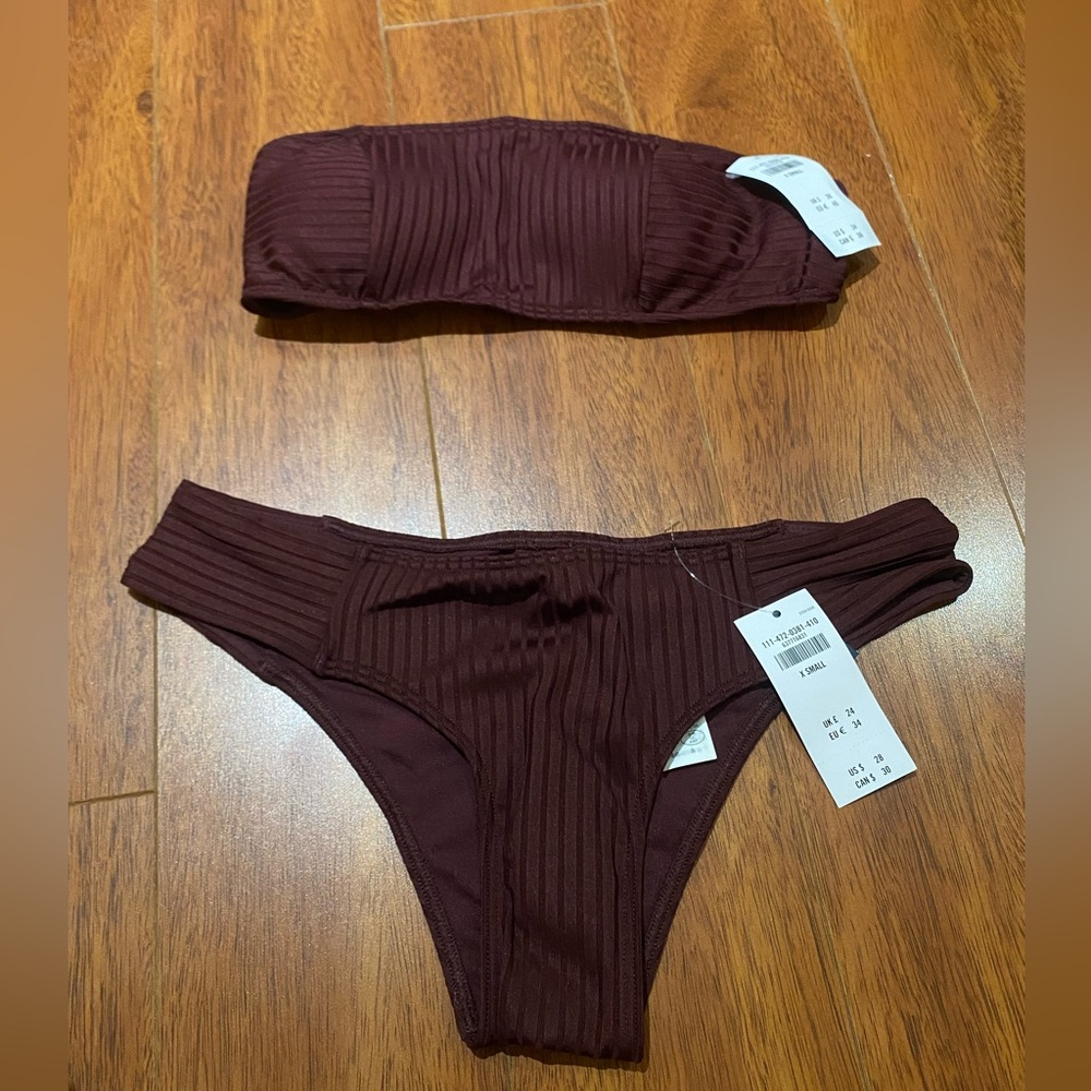 Abercrombie & Fitch Bandeau Bikini Set